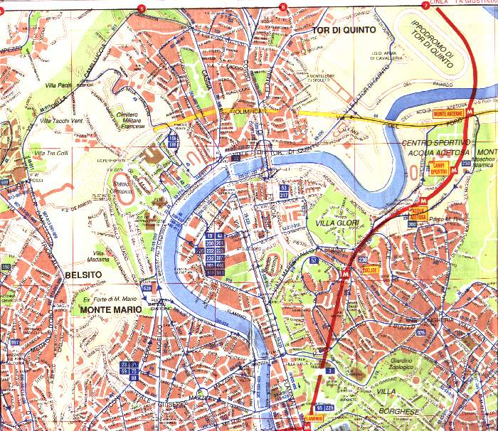 róma térkép Róma térképe :::::: Powered by: .webtar.hu ::::::* róma térkép
